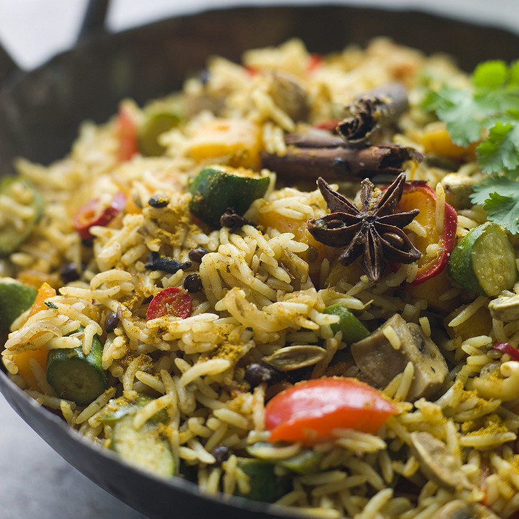 Biryani végétarien