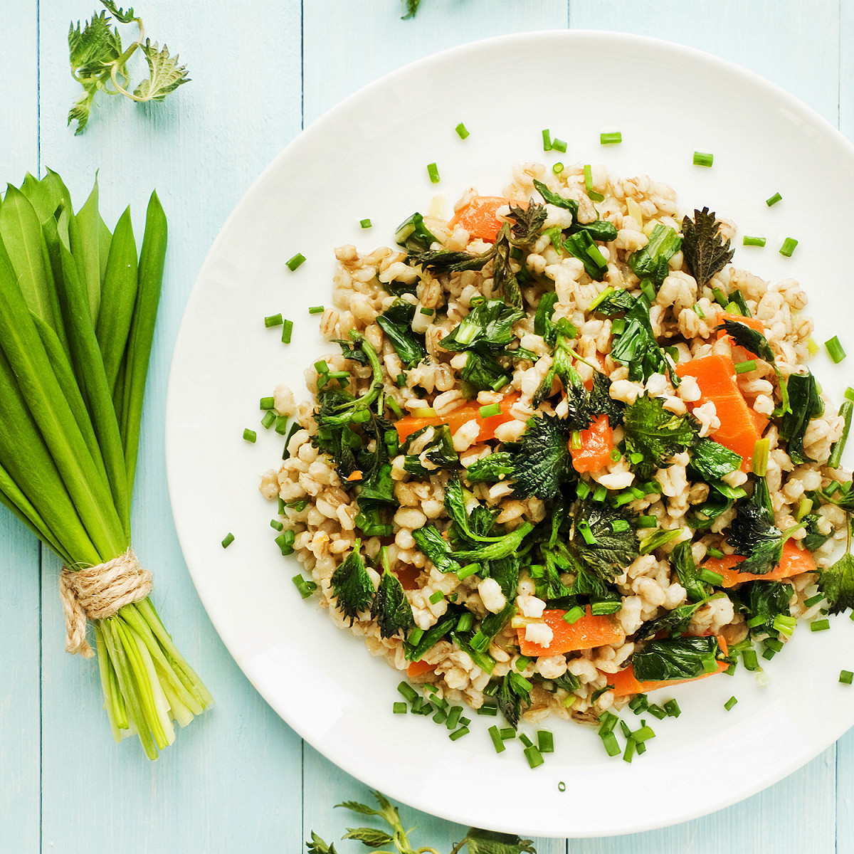 Blé aux petits légumes