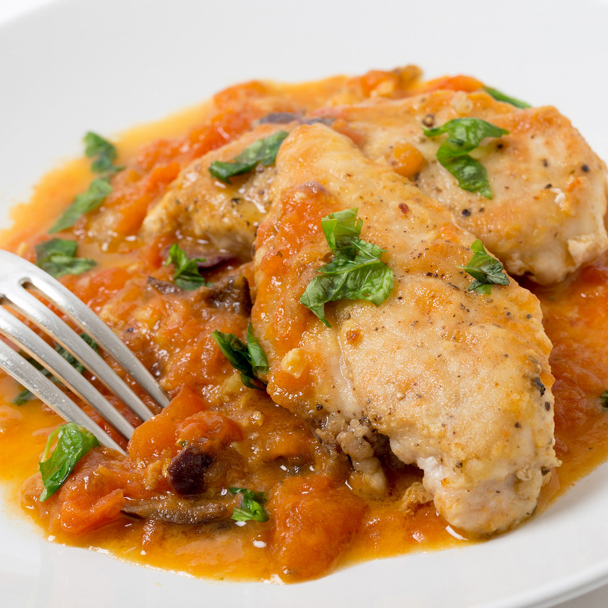 Blancs de poulet à la pizzaiola