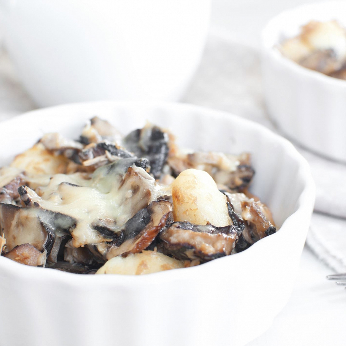 Blanquette de volaille aux champignons