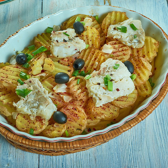 Bacalhau a Braga (morue de Braga)