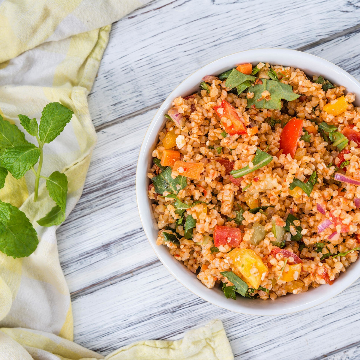 Boulgour pilaf aux légumes
