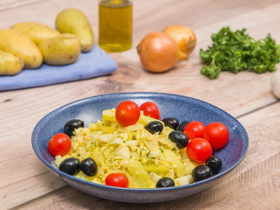 bacalhau a bras (morue à la portugaise)