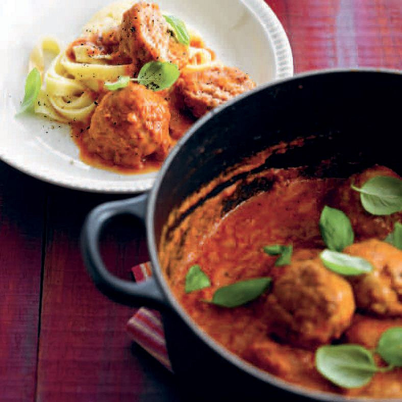 Boulettes mijotées