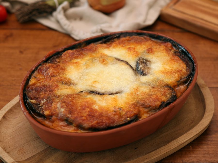 Aubergines au four à la mozzarella
