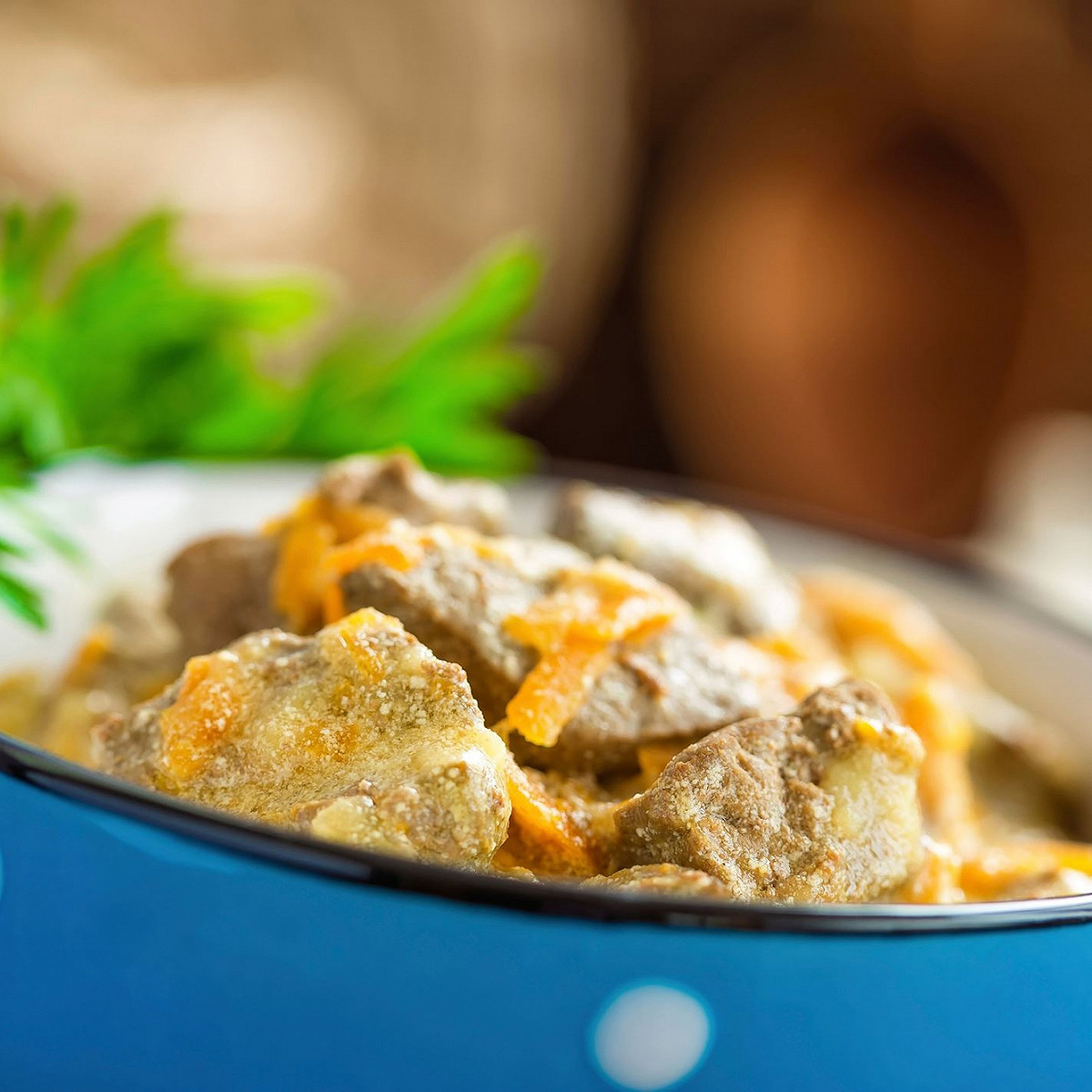 Braisé de cœurs de porc au vin blanc, ail et carottes