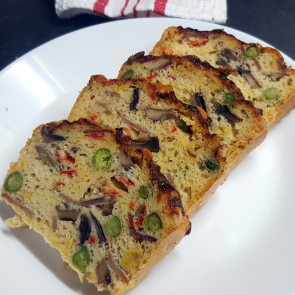 Cake à la ratatouille