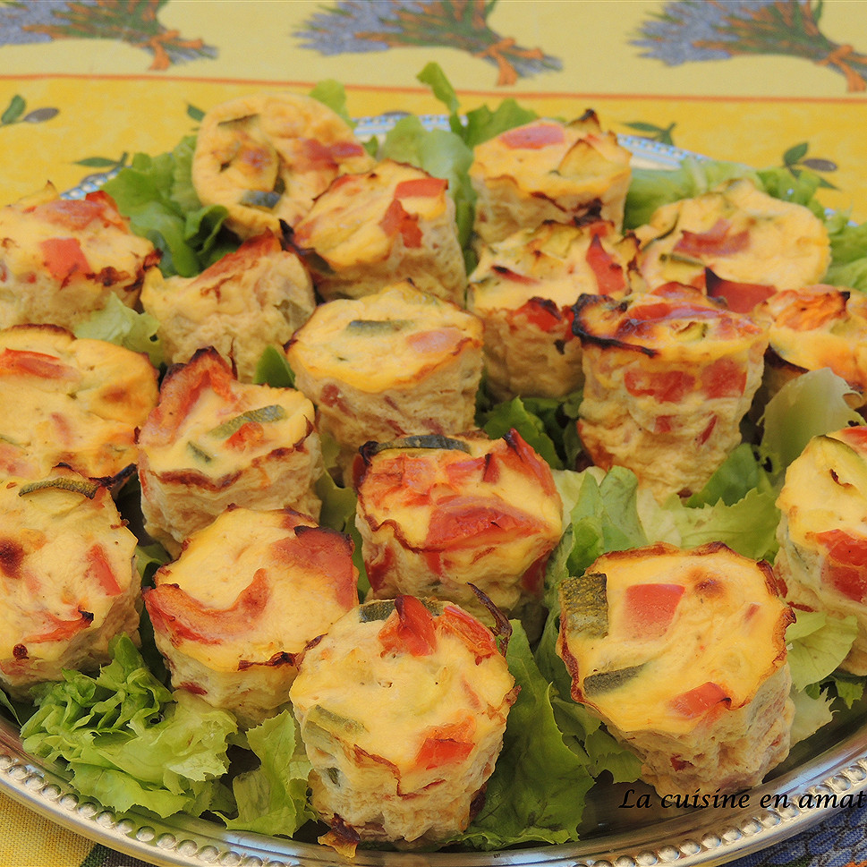Bouchées aux légumes du soleil